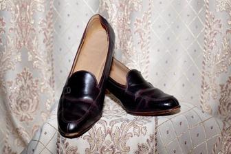 Туфли Цебо винтажные кожаные в отличном состоянии