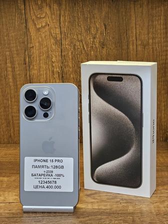 IPhone 15Pro 128gb цикл 130 Акб 100%