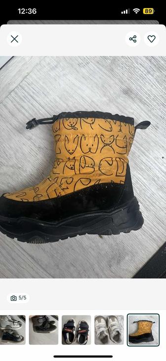 Продаю зимние сапоги Tombi