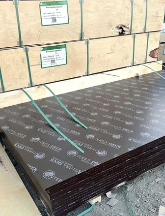 Ламинированная фанера ,балка,осп производство Россия и Китай 18мм,21мм