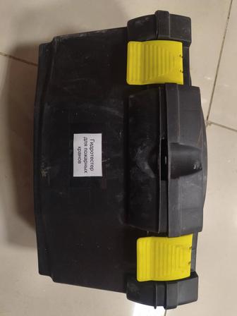 Проверка пожарных кранов на водоотдачу . Выдается протокол и акт проверки .