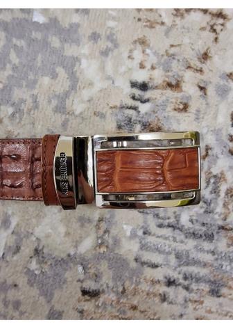 Продам ремень с кродиловой кожи