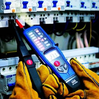 Испытания и измерения до 1000В, поиск скрытых повреждений.