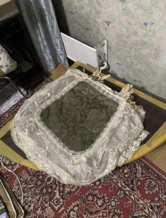 Коврики для стульев велюровые