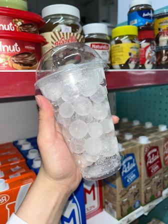 Лед в стаканчике