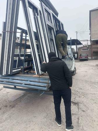 Изготовление Алюминиевых окно и двери.