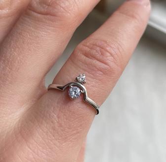 Серебряное кольцо SOKOLOV с фианитами