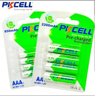 Аккумуляторы пальчиковые PKCELL АА 2200 mAh