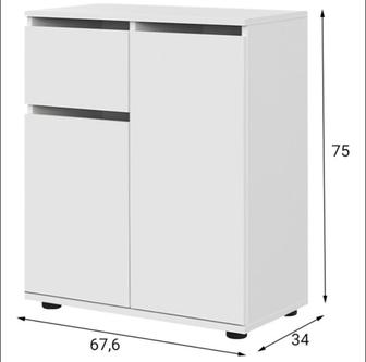 Тумба белая