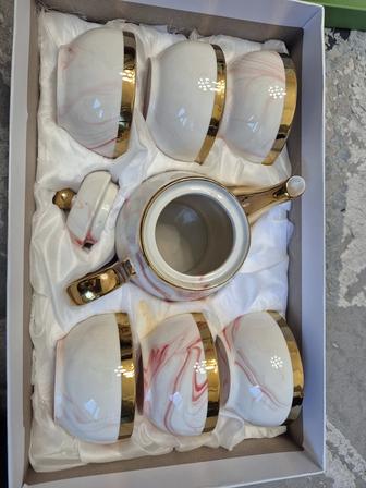 Чайник и 6шт пиала