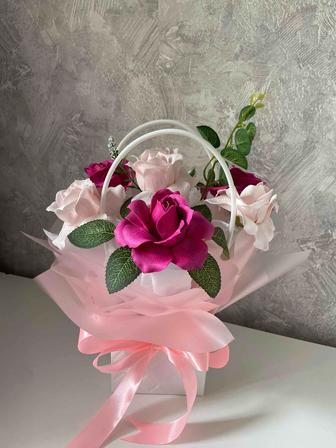 Мыльные букеты