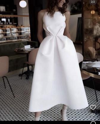 Платье красивое белое