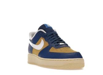 Кроссовки Nike Air Force 1 Low SP (Undefeated 5 on it Blue Yellow Croc)