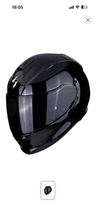 Мотошлем Scorpion Exo 491 черный M