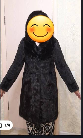 Шуба норковая (черная)
