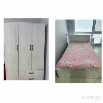 Шкаф с кроватью