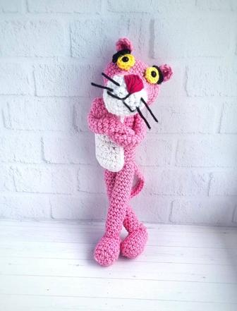 Розовая пантера, игрушки ручной работы