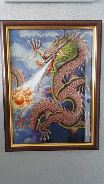 Картина, ручная работа, декор для дома