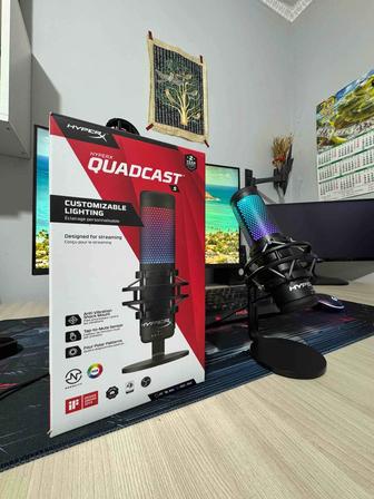 Микрофон HyperX Quadcast S