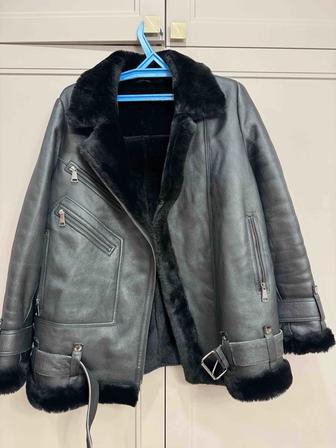 Дубленка пилот женская