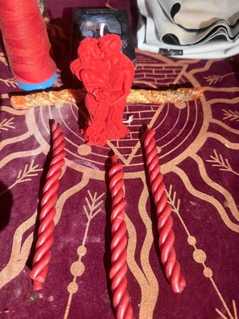 Программные свечи, материал воск.