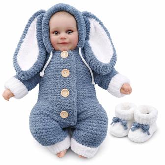 Плюшевый комбинезон Зайка . Ручная работа.