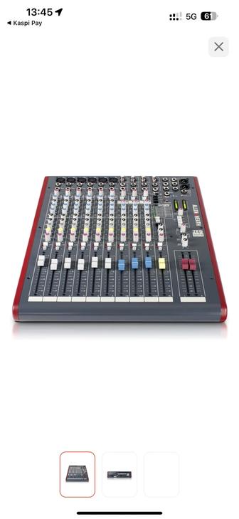 Allen Heath ZED-12FX компактный 12-канальный микшер начального уровня