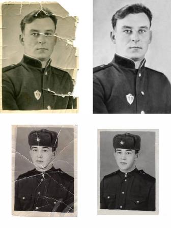 Реставрация старых фотографий, оцифровка