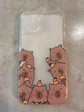Продам чехол для iPhone 11 с рисунком капибара
