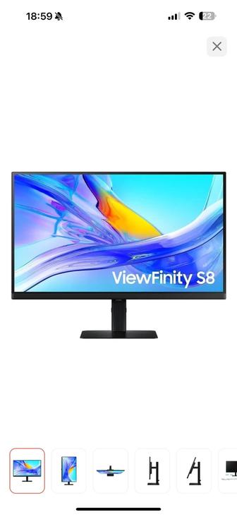 Монитор Samsung S8 60 герц