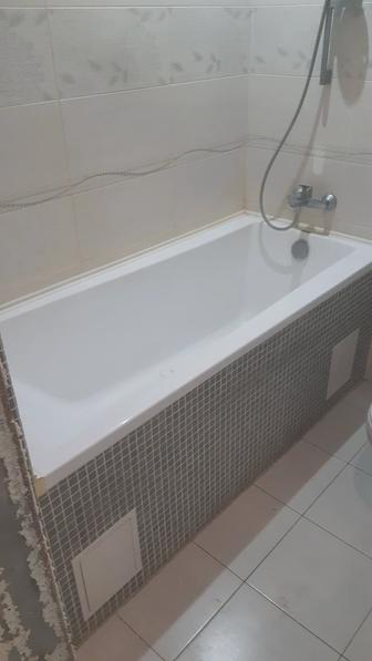 Продается ванна, комплект раковина, шкаф