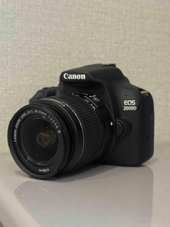 Продам фотоаппарат Canon EOS
2000D Kit rf EF-S 18-55 III