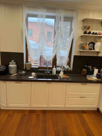 Уборка коттеджа, кухня