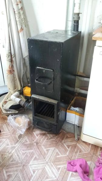 Печь, под газ, на 100 КВ.м, саина-рыскулова