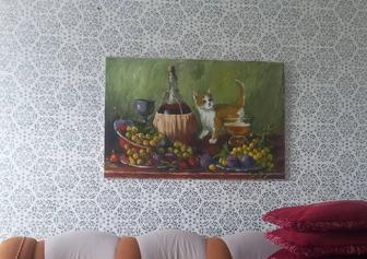 Натюрморт в продажу картина без масла