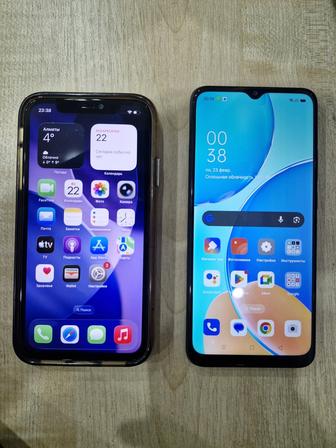 Apple 11, 128 gb, Oppo A15s, 64 gb,