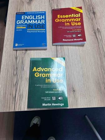 Продам набор книг Grammar in Use 3 книги за 13 000 тг