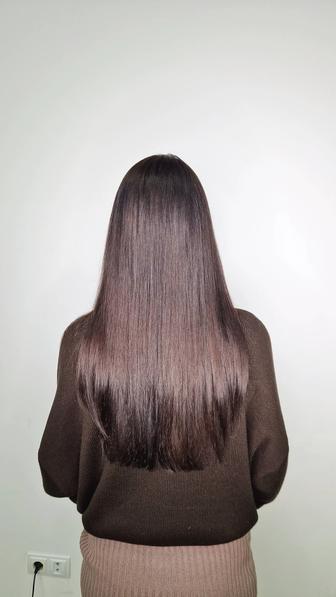 Окрашивание и холодное восстановление волос