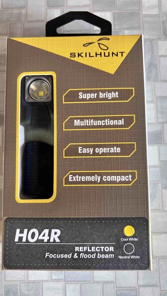 Продам универсальный водонепроницаемый налобный фонарь skilhunt H03r