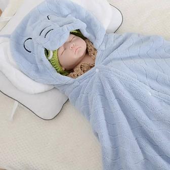 Детское банное полотенце