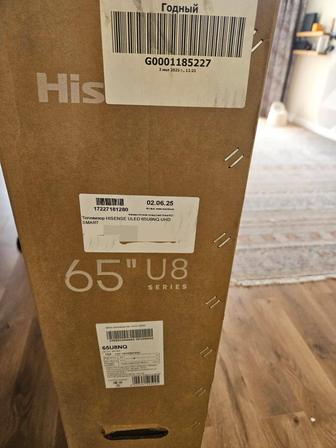 Новый телевизор Hiesense 65 U8NQ mini led