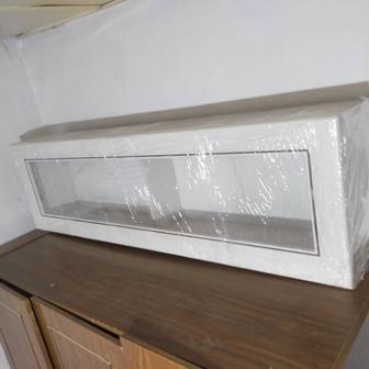 Навесная книжная полка новая с Евромебель