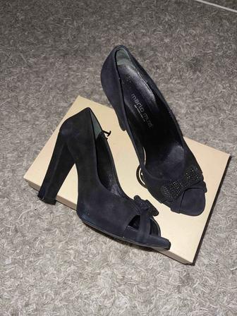 Mario muzi shoes, туфли модные черный цвет