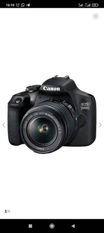 Цифровая зеркальная фотокамера Canon EOS 2000D EF-S 18-55 DC