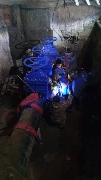 Водопровод гнб