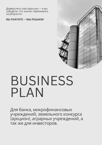 Бизнес план! Разработка и консультация