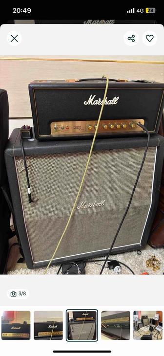 Ламповый усилитель Marshall Кабинет Marshall 1960