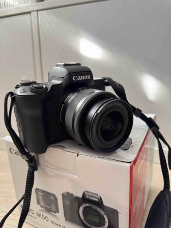 Фотоаппарат Canon M50 Mark II в идеальном состоянии