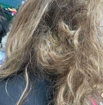 Распутаю колтуны в волосах