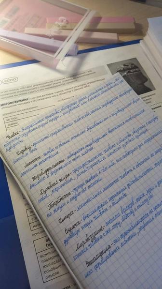 Напишу конспекты